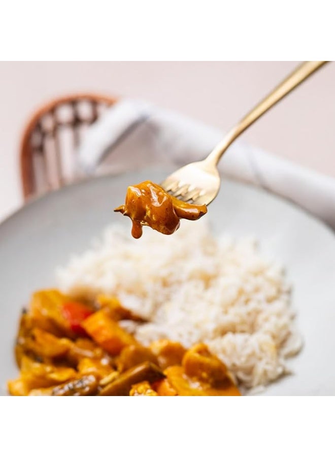 أتش أس أن صلصة الكاري الصحية قليلة السكر وخالية من الدهون من HSN | 350 غرام | طعم لذيذ وقوام كثيف | مناسبة للنباتيين، وأنظمة الكيتو، والأنظمة الغذائية الخالية من الغلوتين. - Image 4